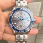 OM Factory Omega Seamaster Diver 300m Review - Grey Dial Swiss 8800 42MM Watch